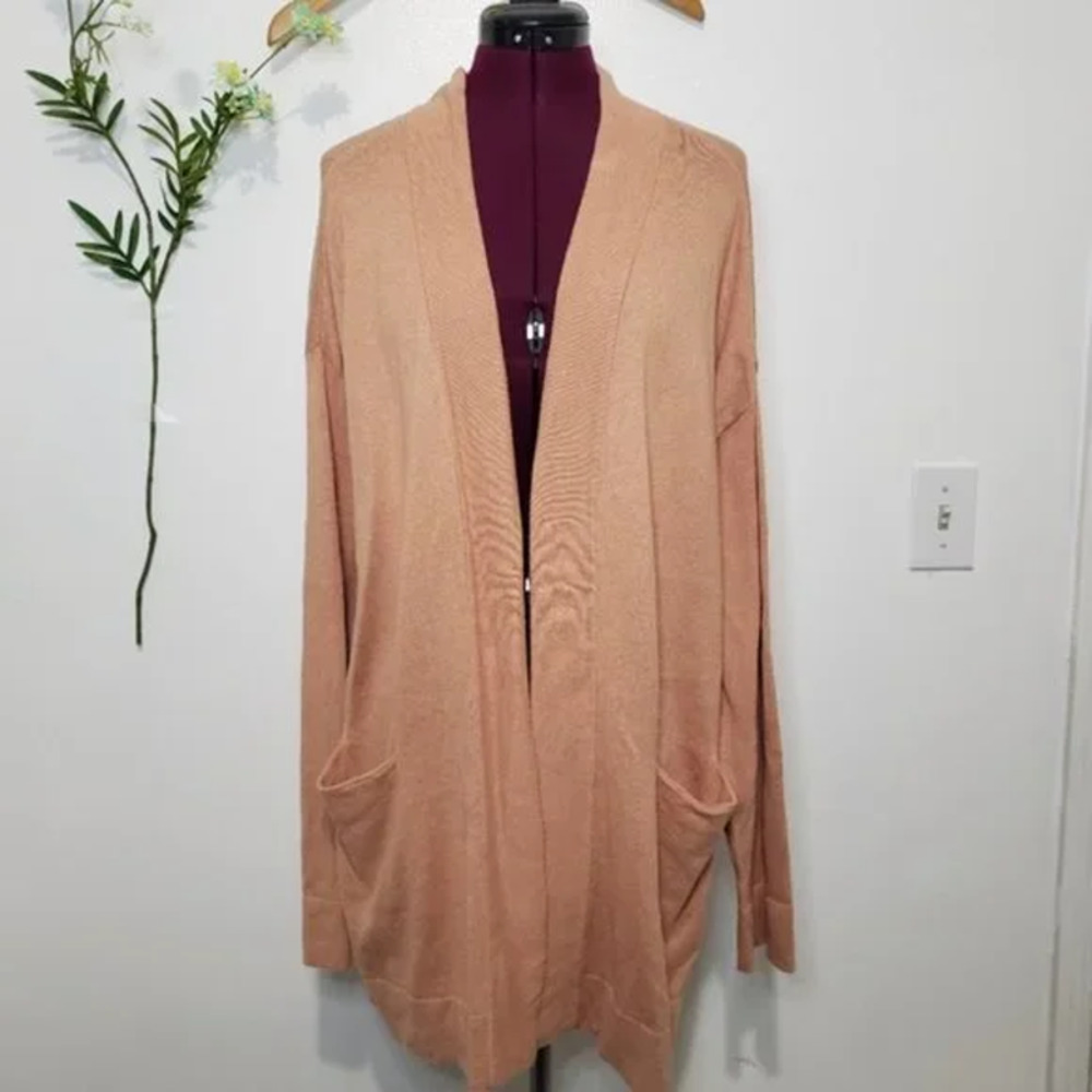 ONIA Sarah open front pocket cardigan sweater S